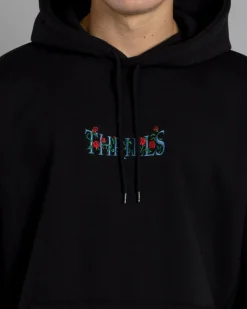 Thorned Slouch Pull On Hoodie