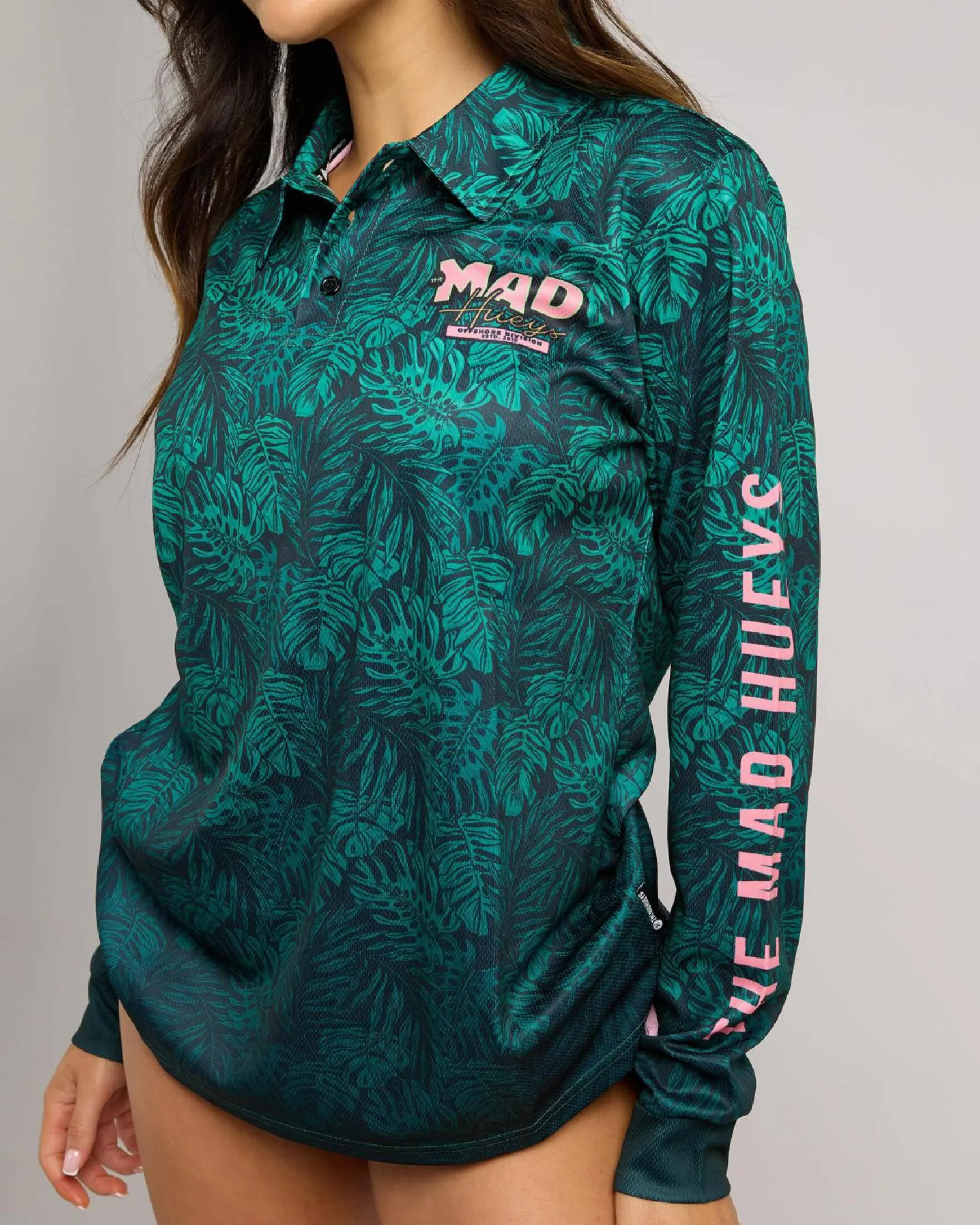 Throwback Hueys Fishing Jersey