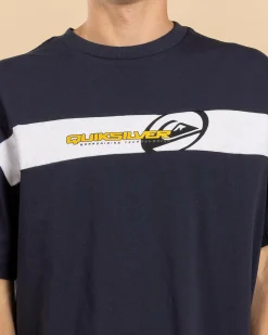 Tilt Panel Knit T-Shirt