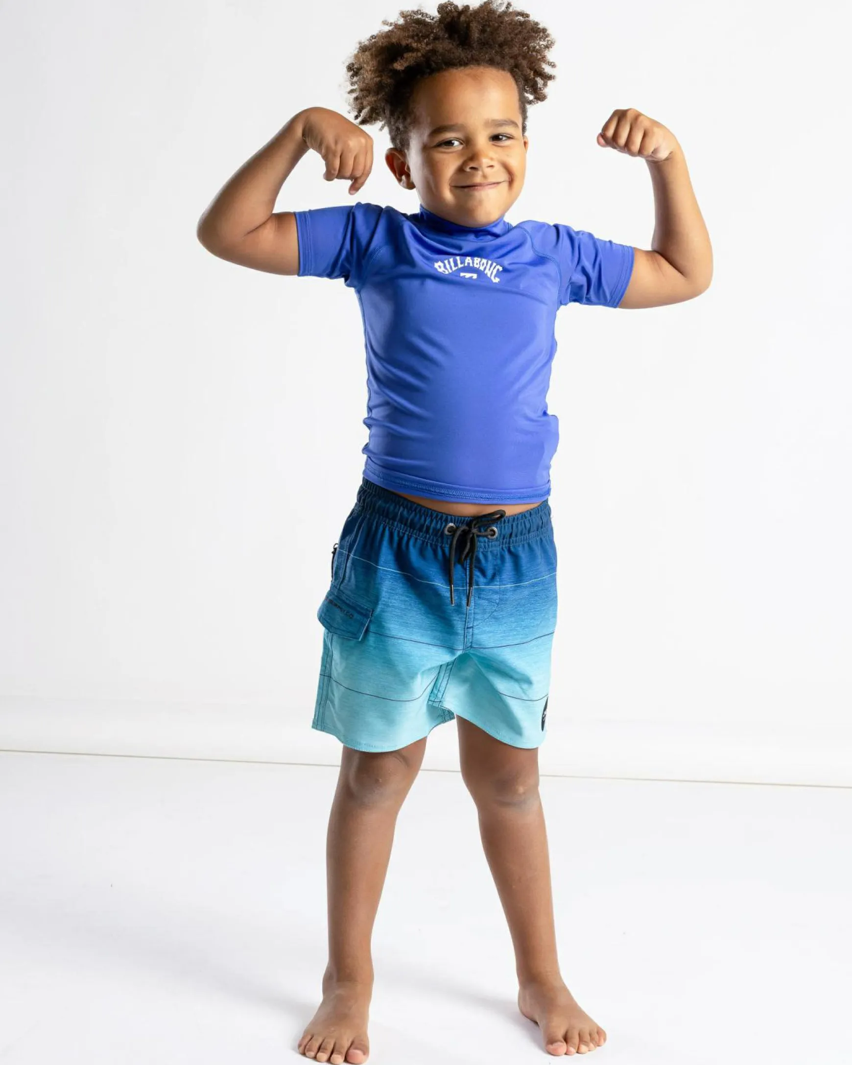 Toddlers' All Day Arch Short Sleeve Rash Vest