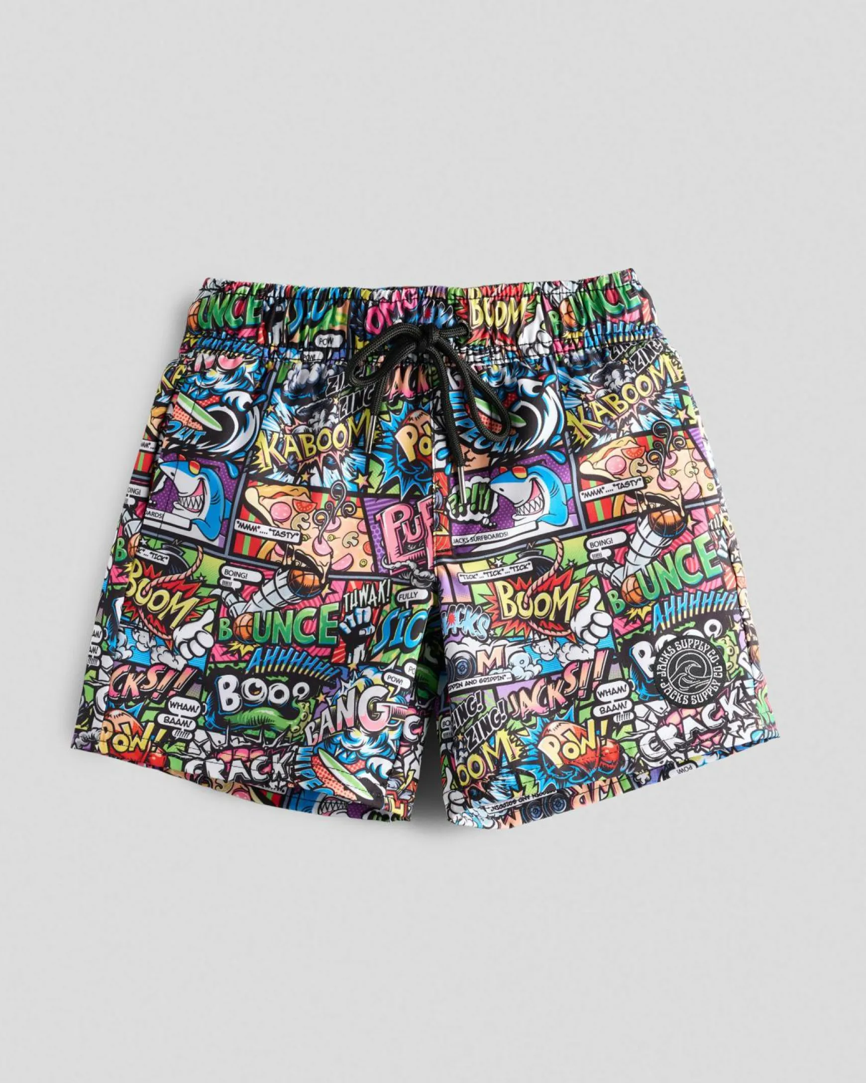 Toddlers' Boom Elastic Waist Shorts