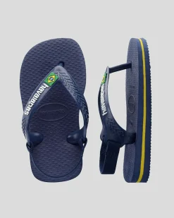 Toddlers' Brazil Logo Thongs