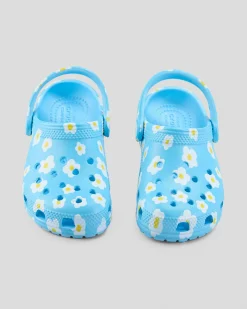 Toddlers' Classic Daisy Clogs