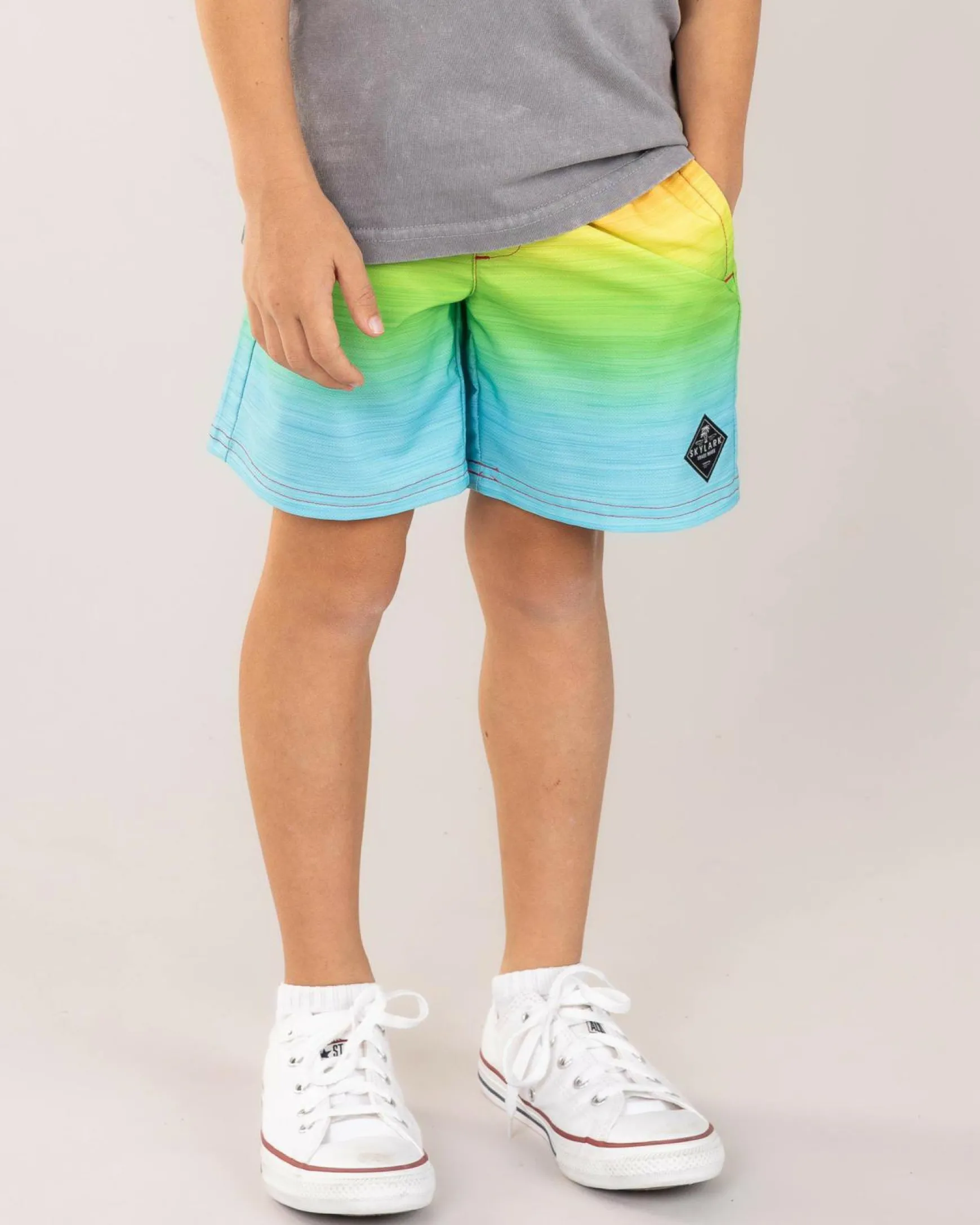 Toddlers' Combo Elastic Waist Shorts