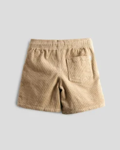 Toddlers' Cord Elastic Waist Shorts