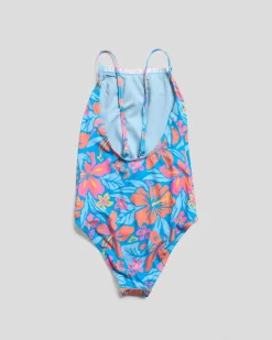 Toddlers' Hibiscus Hugs One Piece Swimsuit