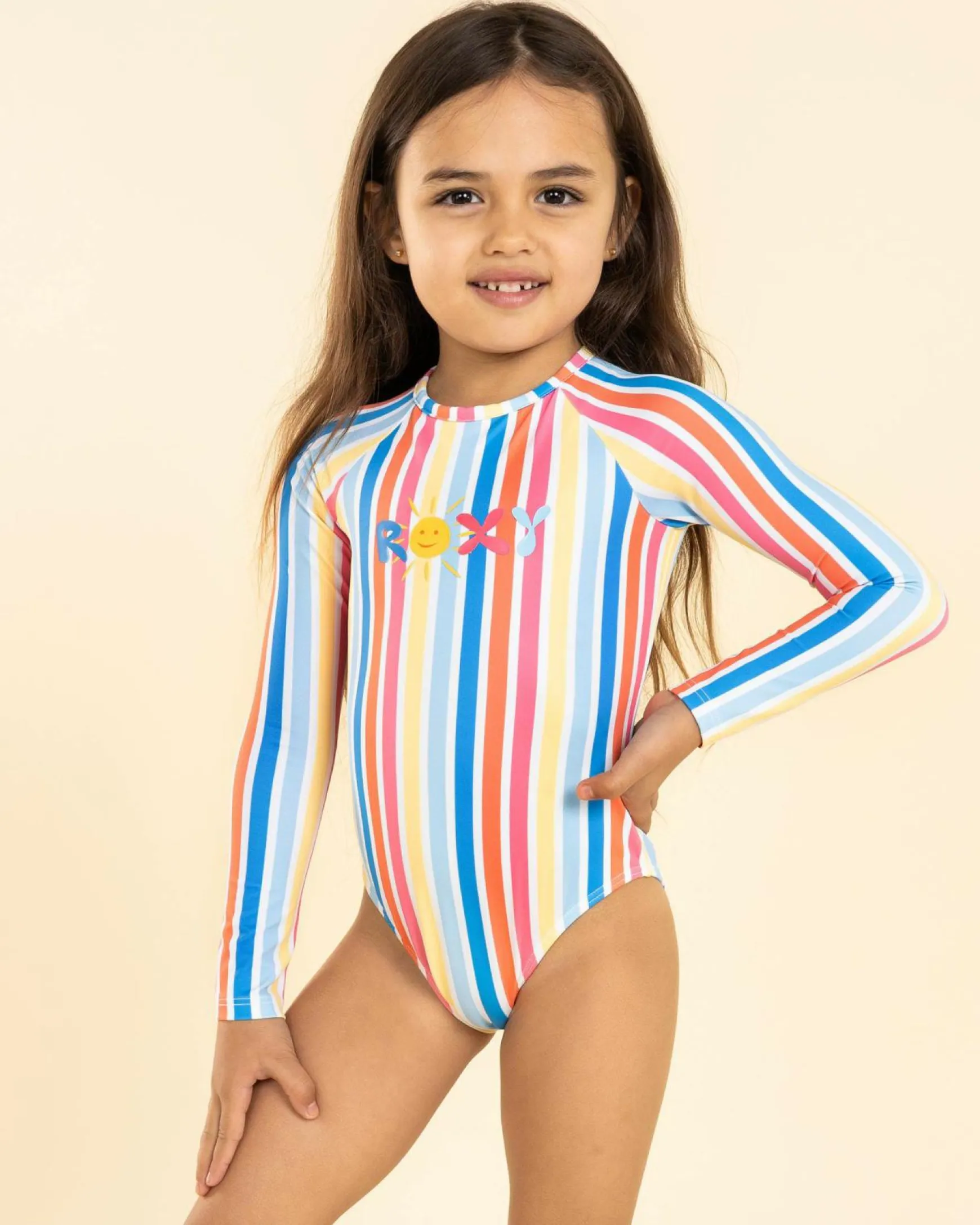 Toddlers' Holy Stripe Long Sleeve Surfsuit