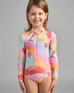Toddlers' Island Days Long Sleeve Surfsuit
