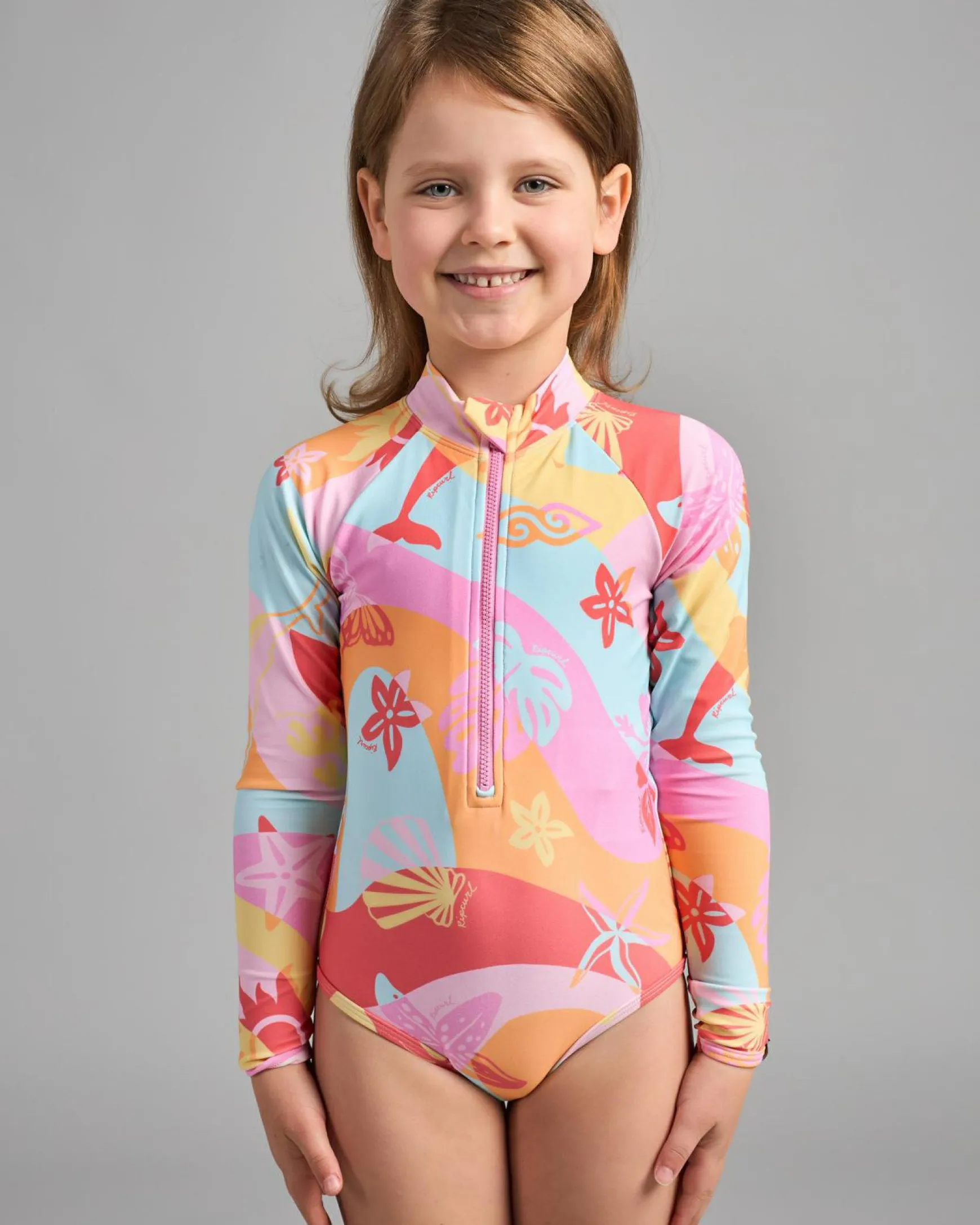 Toddlers' Island Days Long Sleeve Surfsuit