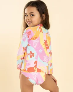Toddlers' Island Days Long Sleeve Rash Vest Set