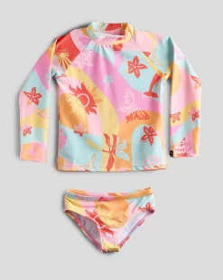 Toddlers' Island Days Long Sleeve Rash Vest Set