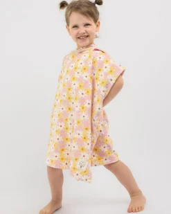 Toddlers' Little Daisy Hoodie Towel