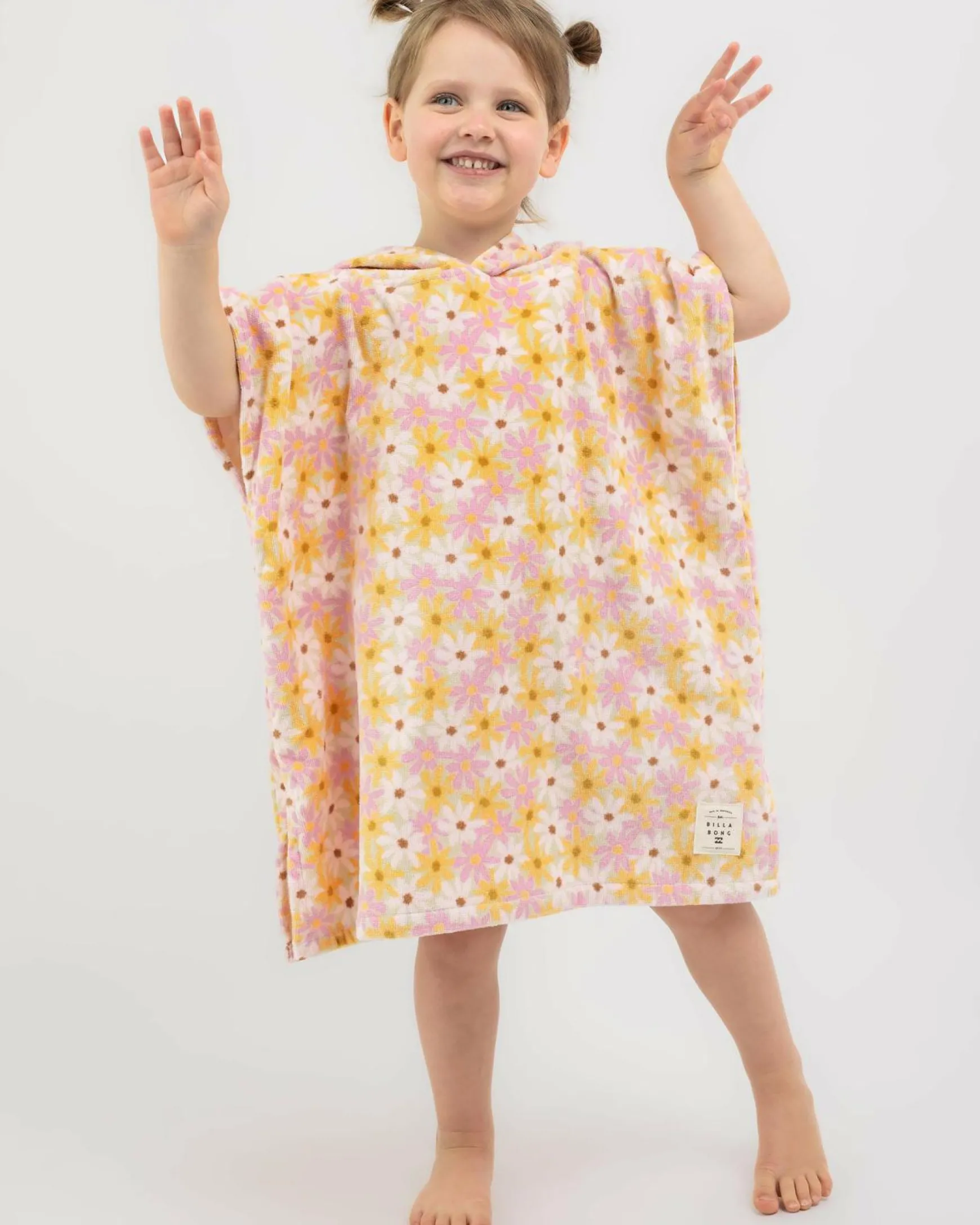 Toddlers' Little Daisy Hoodie Towel