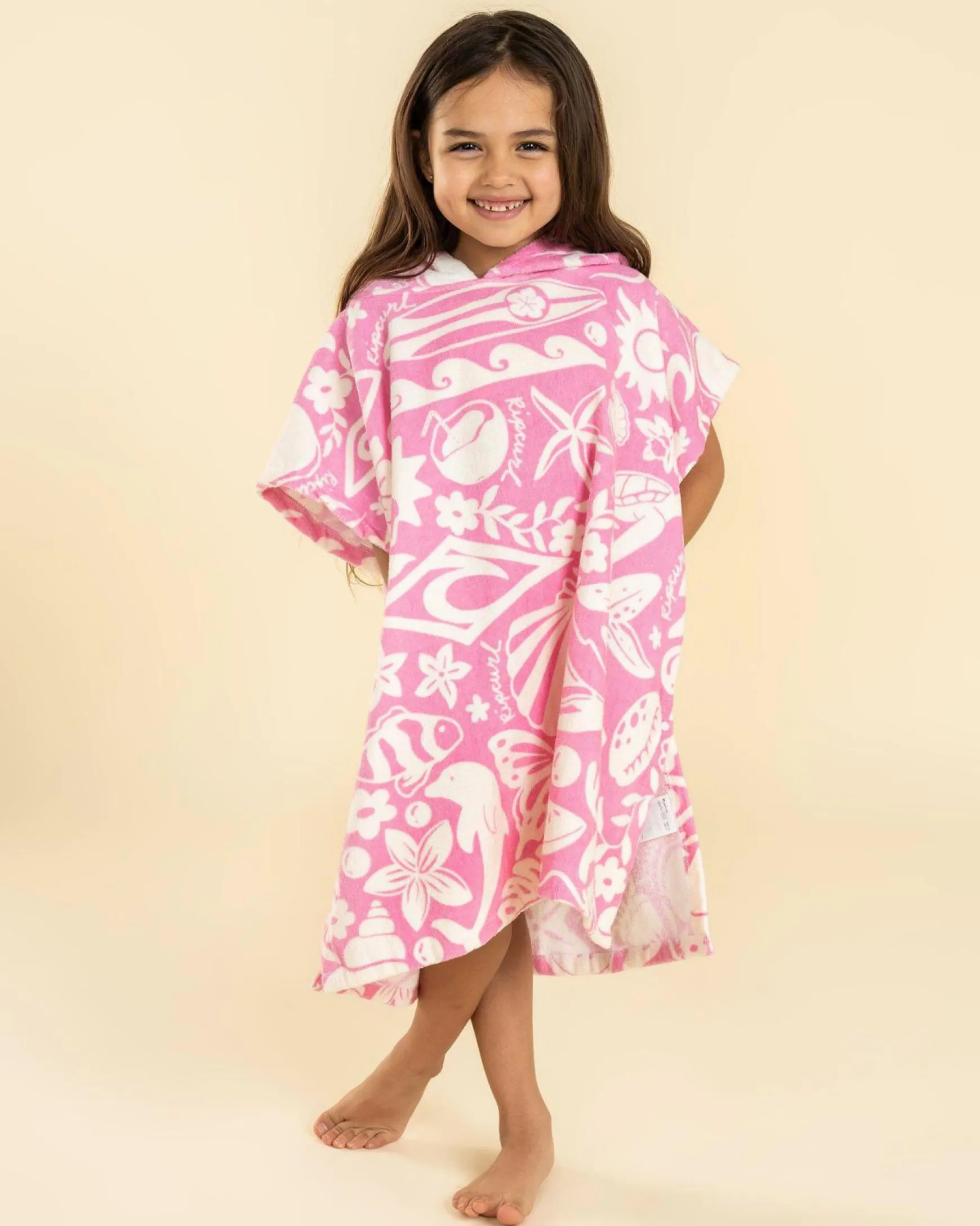 Toddlers' Mixed Snap Hooded Towel