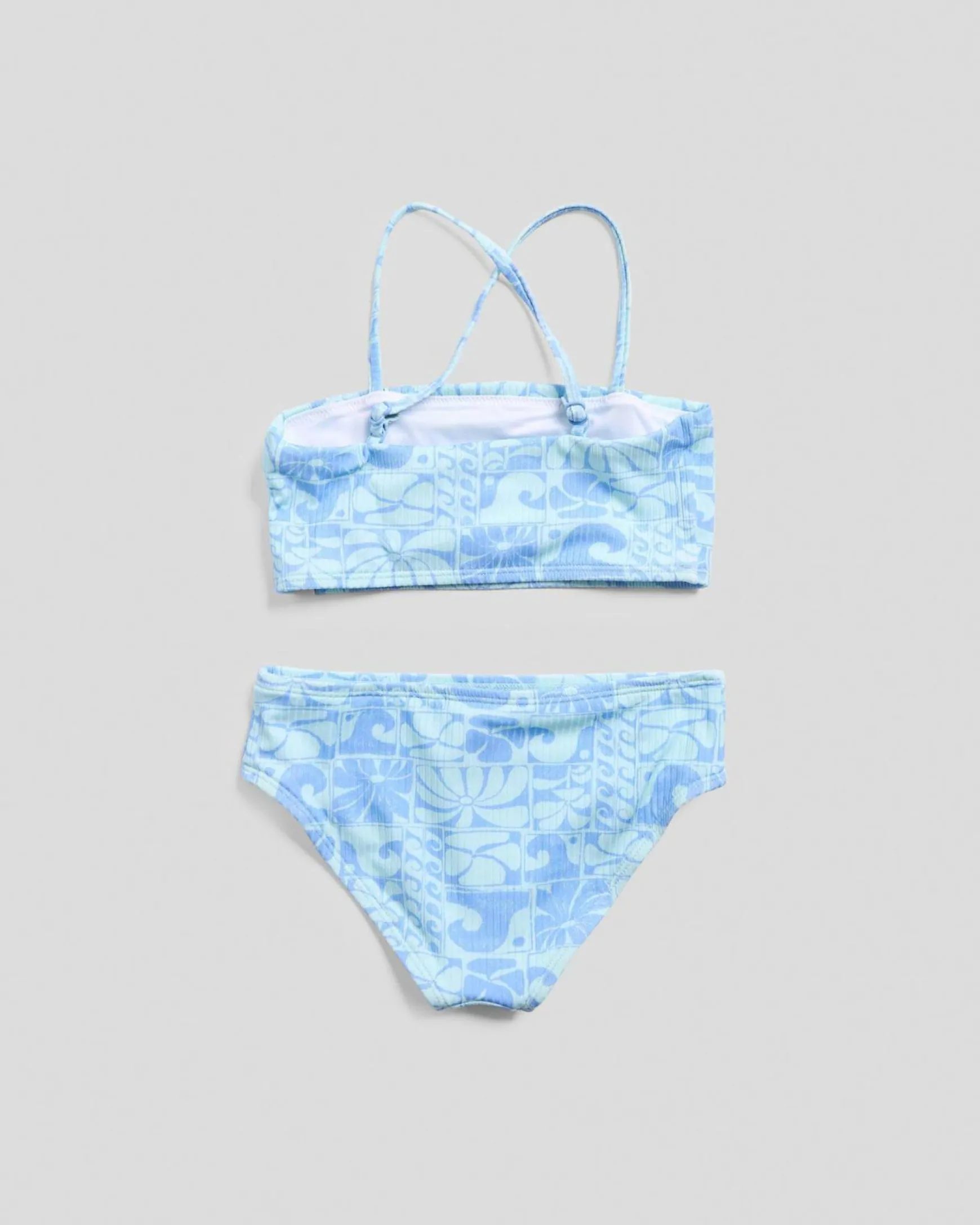 Toddlers' Oceanic Rib Bikini Set