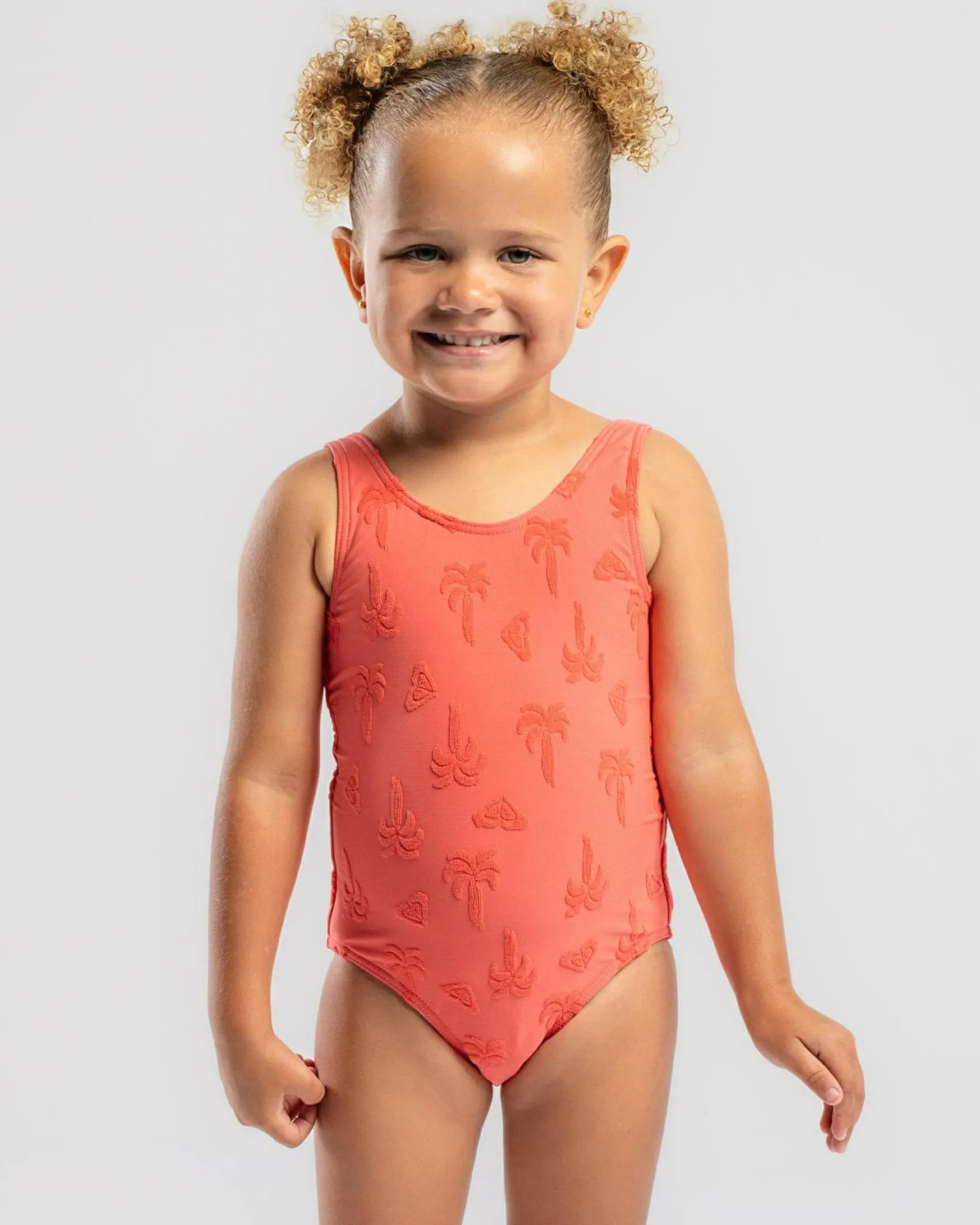Toddlers' Palm Tree One Piece Swimsuit