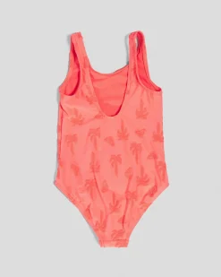 Toddlers' Palm Tree One Piece Swimsuit