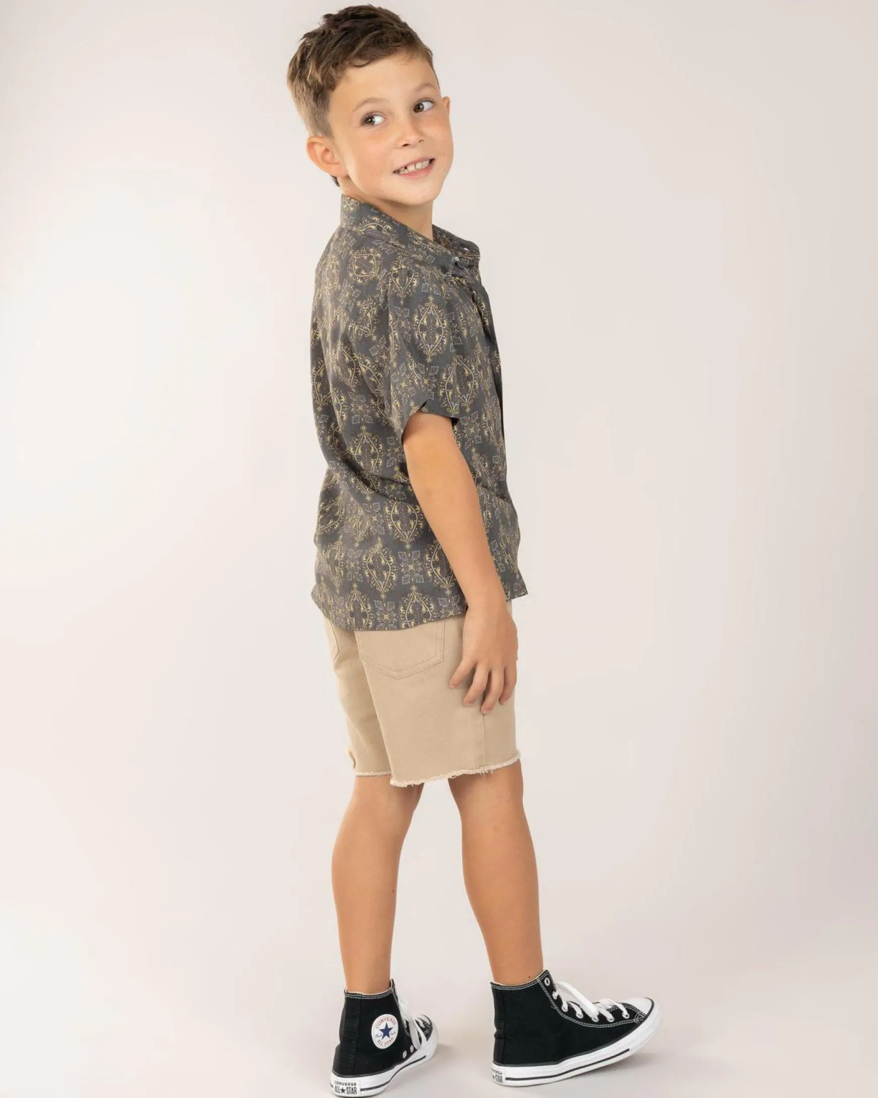 Toddlers' Retain Short Sleeve Shirt