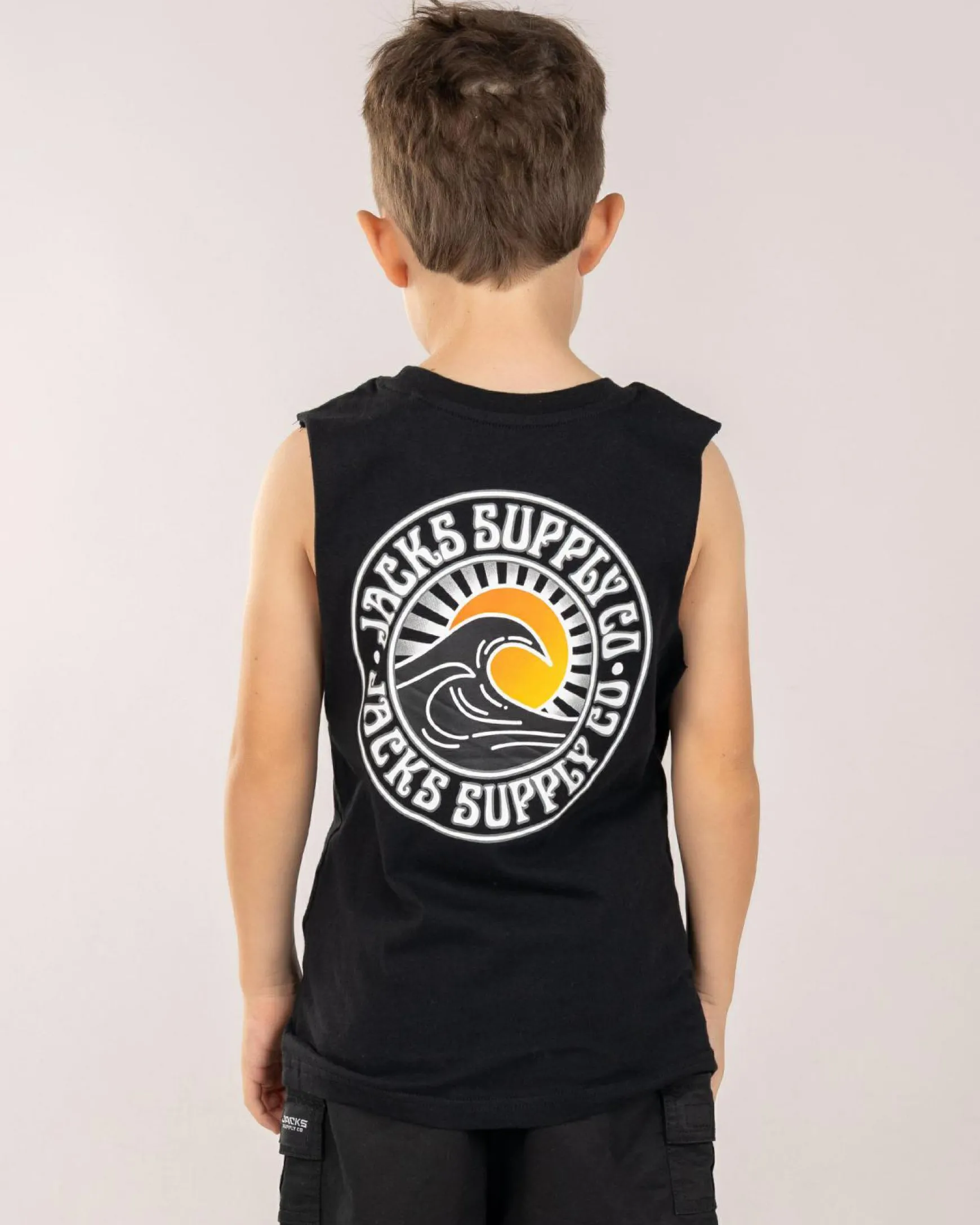Toddlers' Rising Sun Muscle Tank