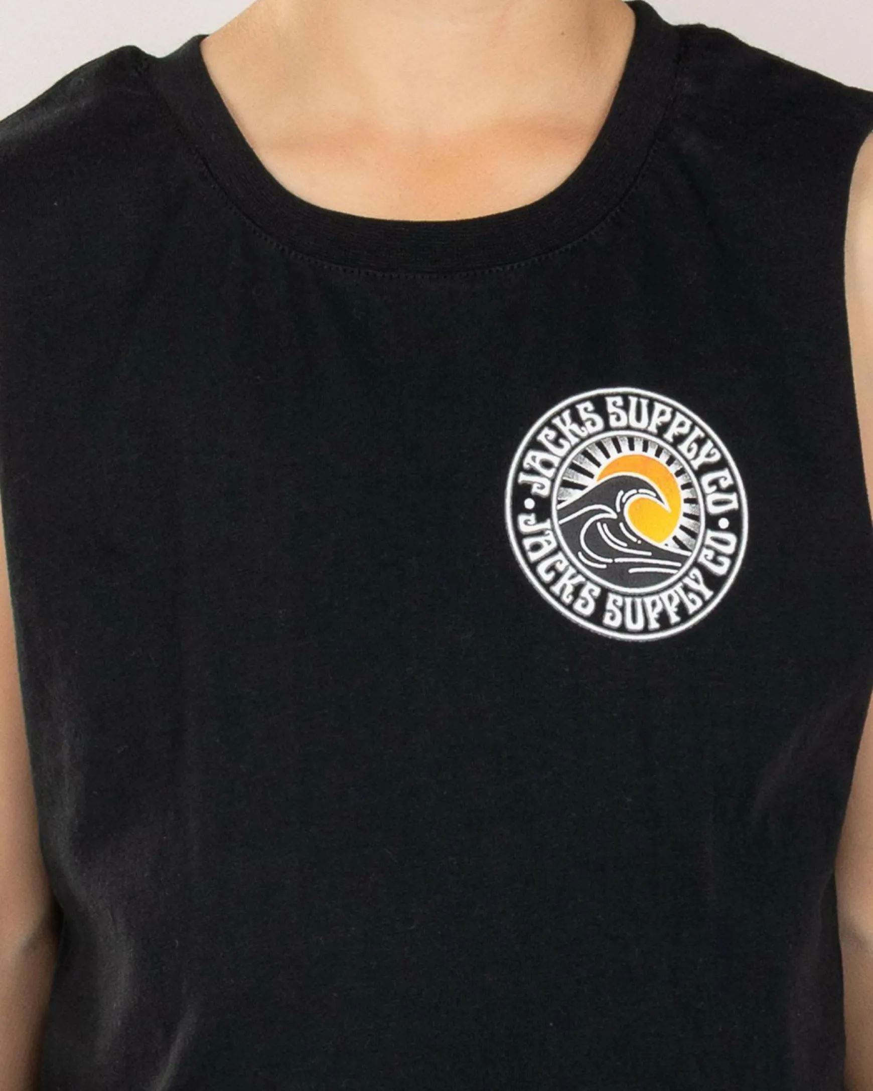 Toddlers' Rising Sun Muscle Tank