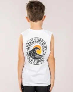Toddlers' Rising Sun Muscle Tank