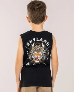 Toddlers' Samurai Muscle Tank
