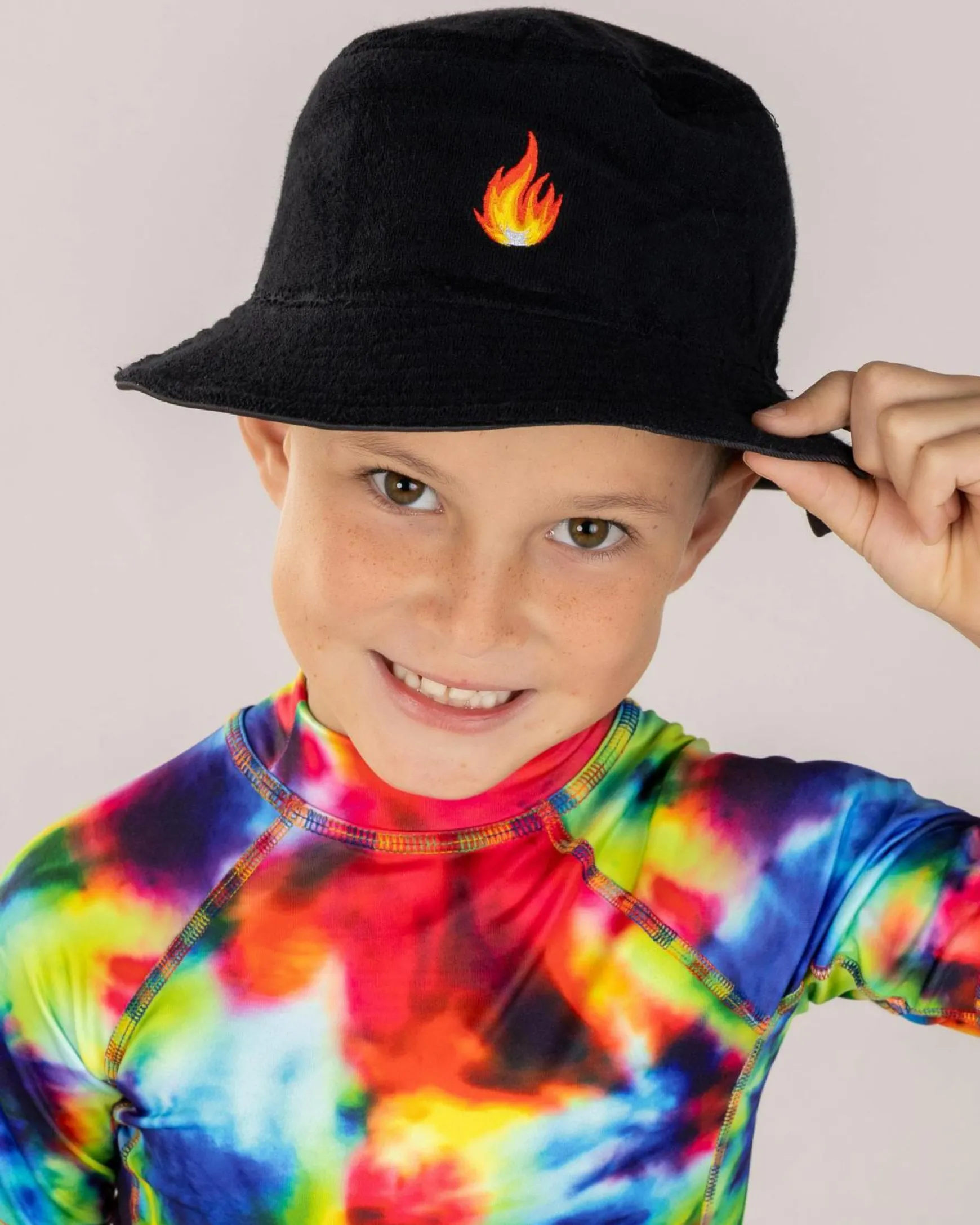 Toddlers' Scorched Reversible Bucket Hat