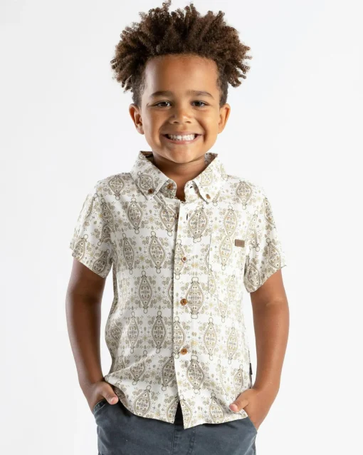 Toddlers' Script Short Sleeve Shirt