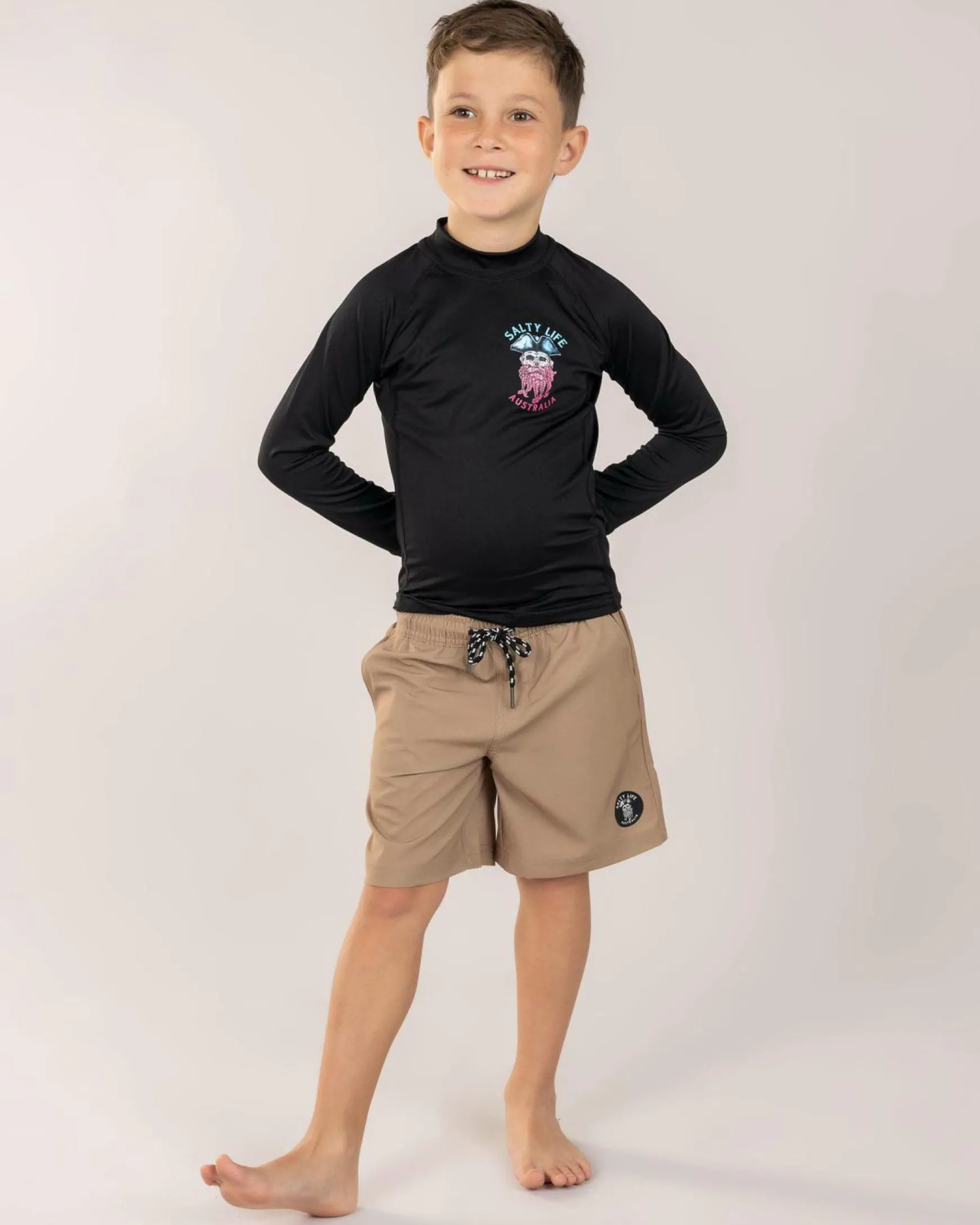 Toddlers' Sea Wolf Long Sleeve Rash Vest