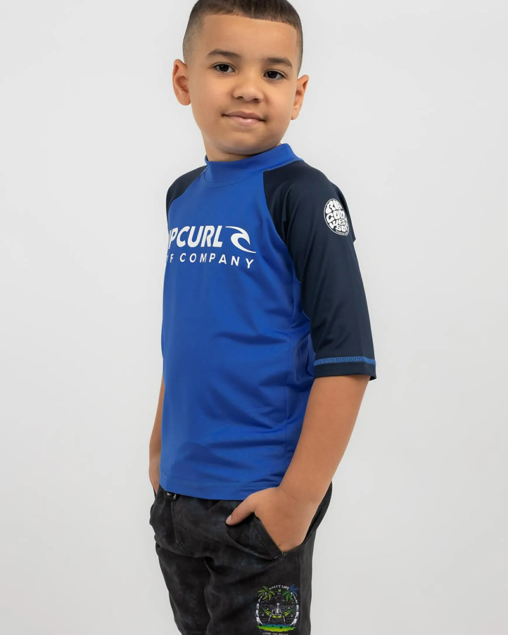 Toddlers' Shock Short Sleeve Rash Vest