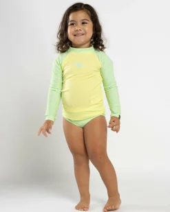 Toddlers' Sunkiss UPF Long Sleeve Rash Vest Set