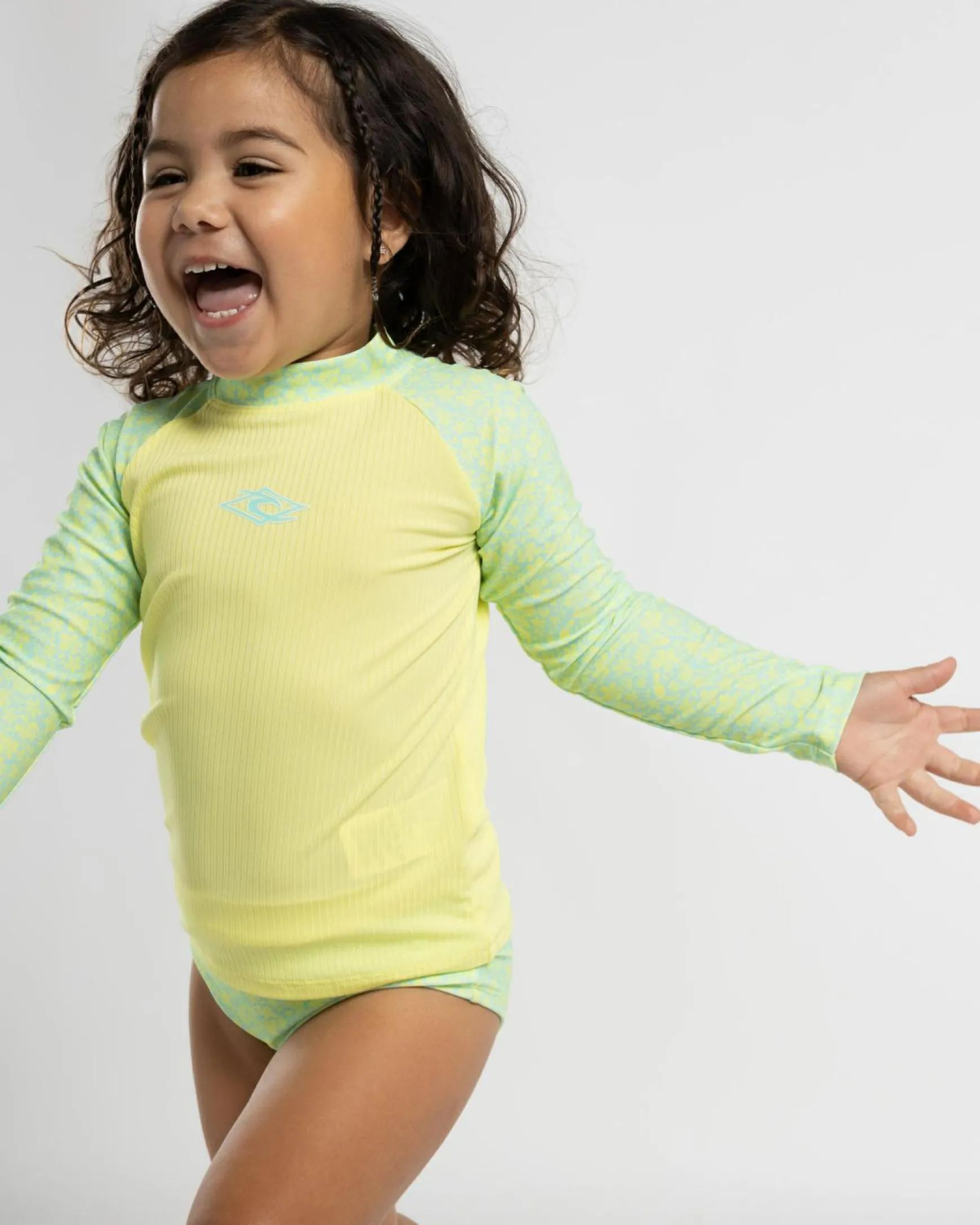 Toddlers' Sunkiss UPF Long Sleeve Rash Vest Set