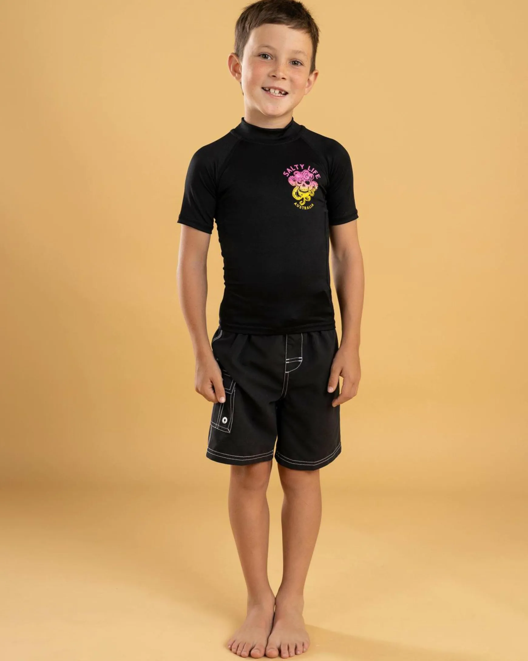 Toddlers' Tentacles Short Sleeve Rash Vest
