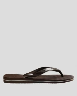 Top Rubber Logo Thongs