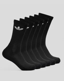 Trefoil Crew Socks 6 Pack