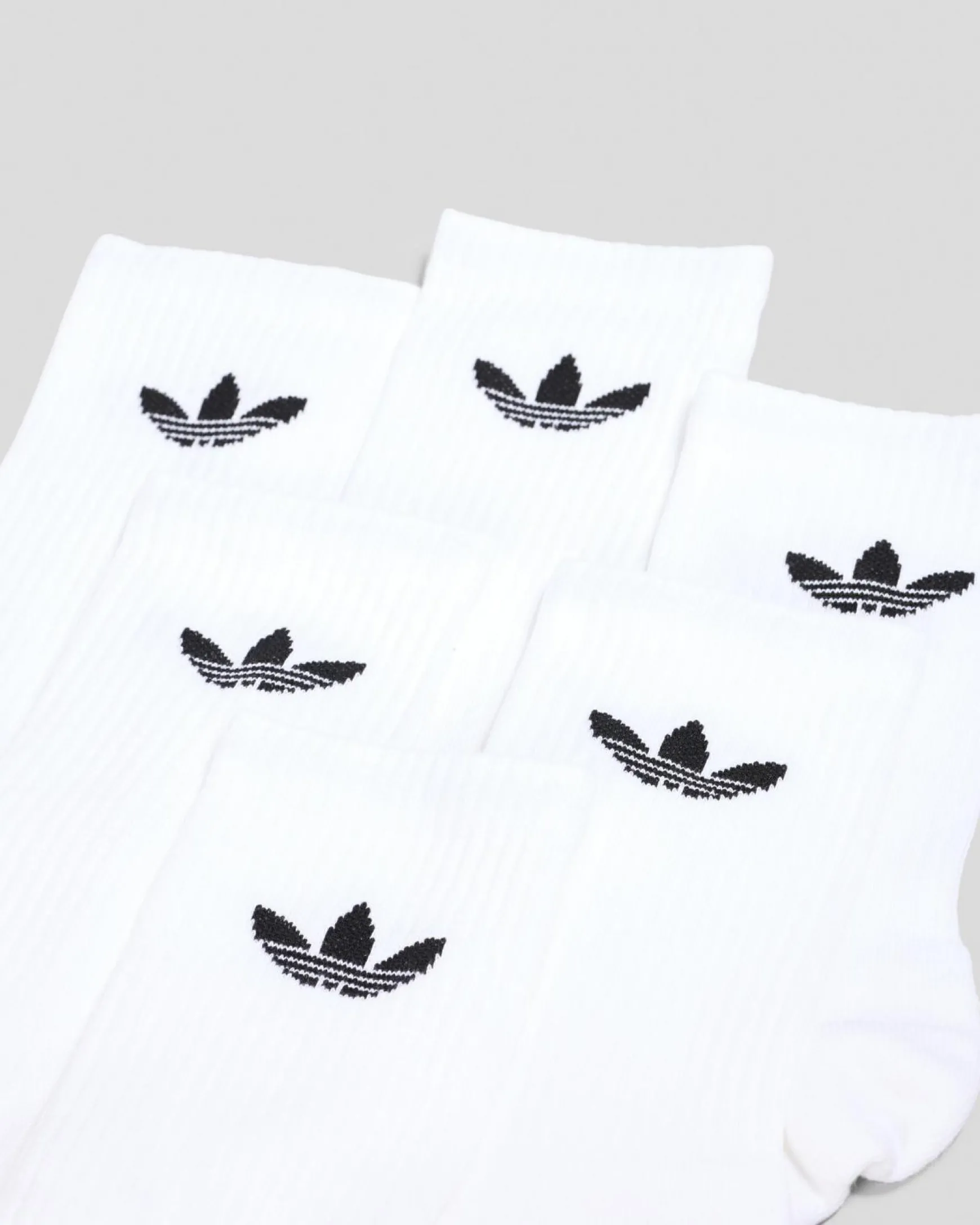 Trefoil Crew Socks 6 Pack