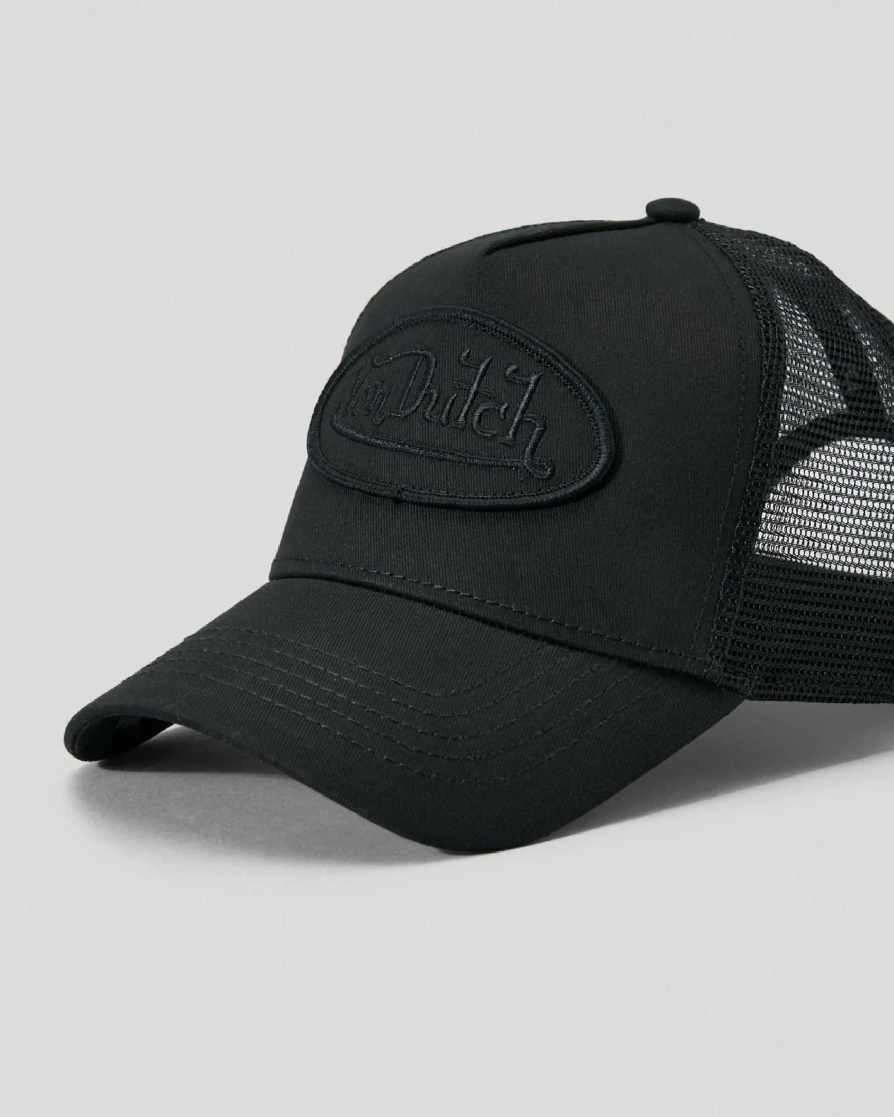 Triple Black Trucker Cap