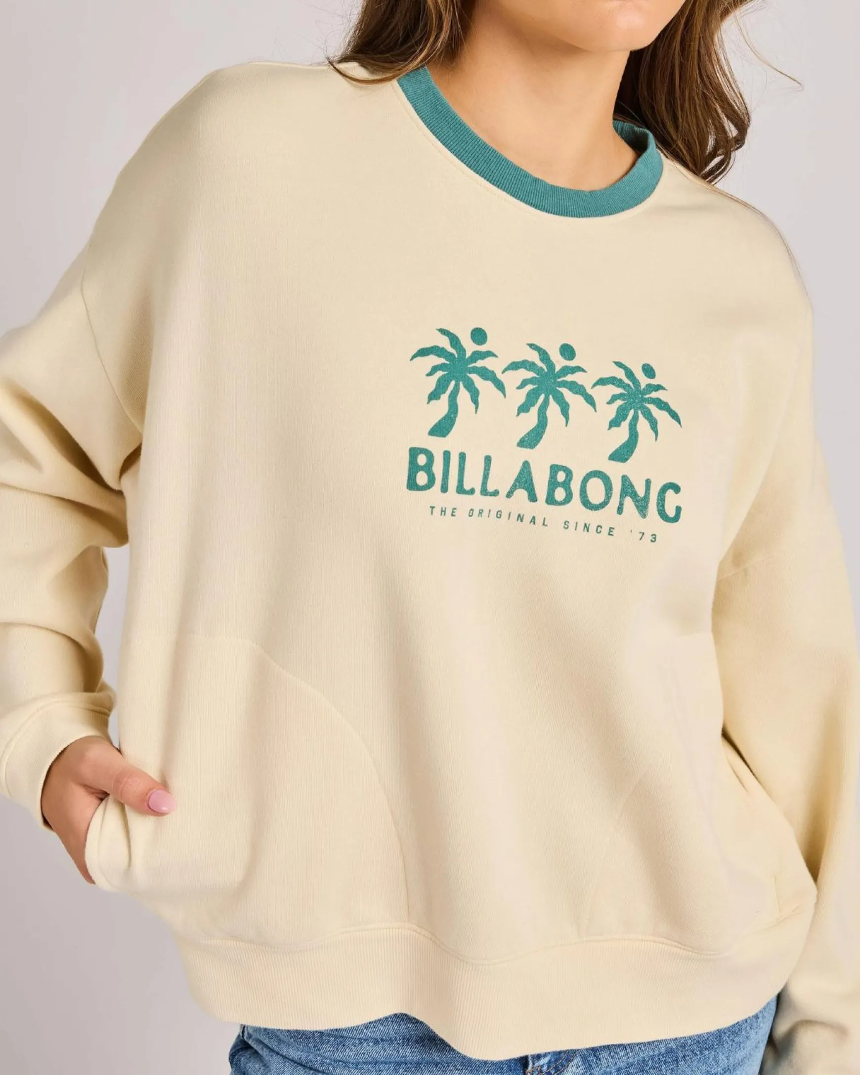 Triple Palms Crew Neck Sweatshirt