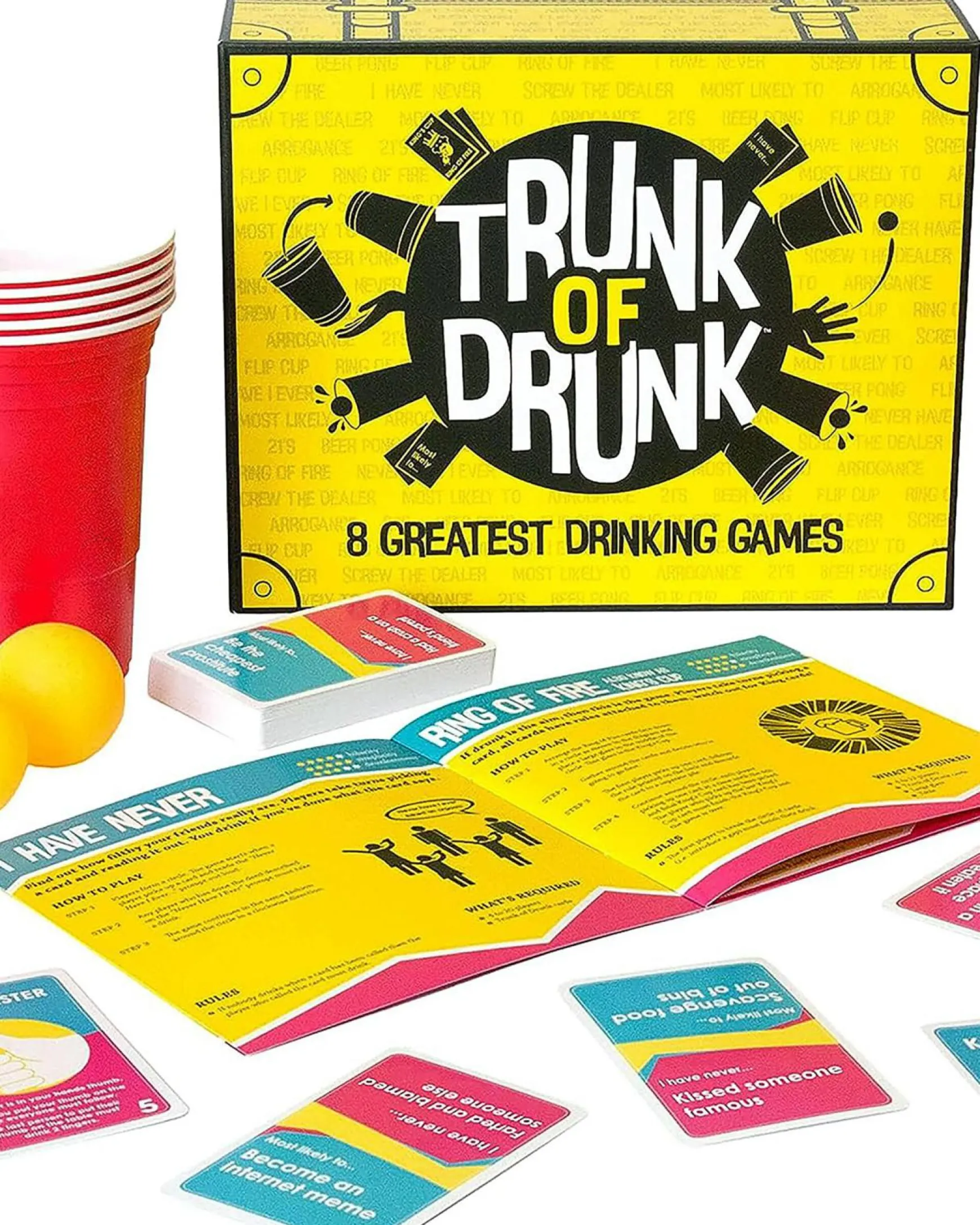 Trunk of Drunk Card Game