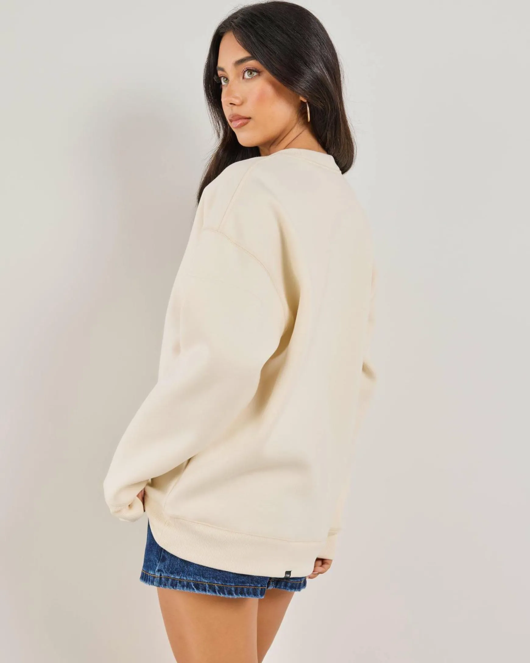 Vanished Slouch Crew Sweatshirt
