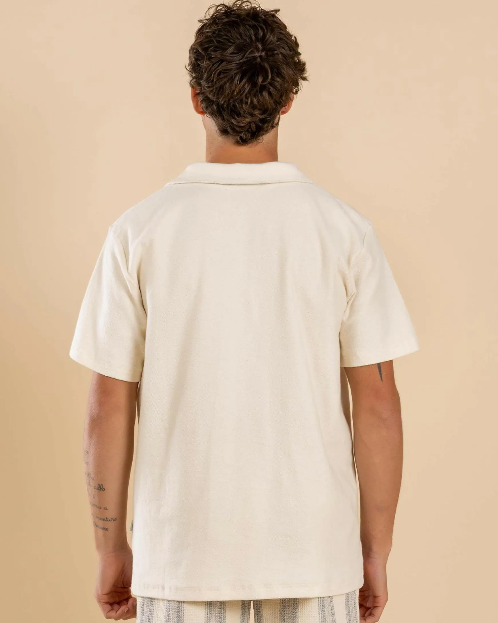 Vintage Terry Polo Shirt