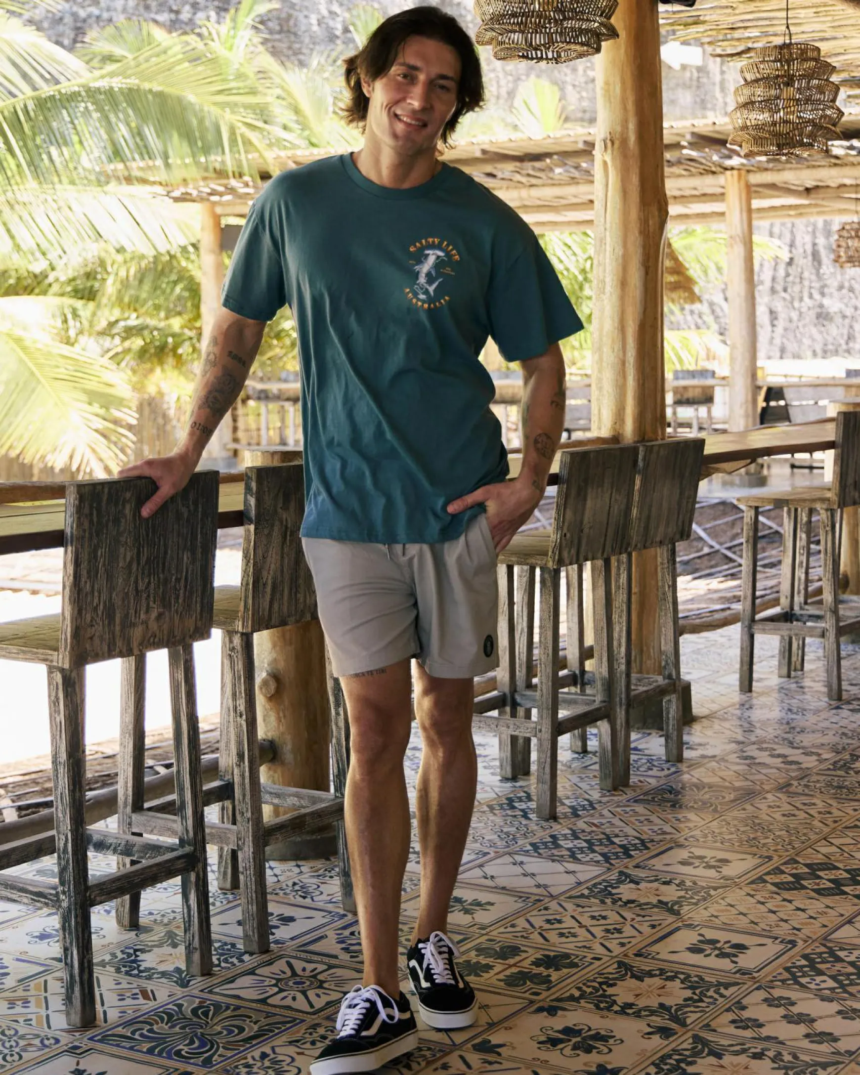 Vision Elastic Waist Shorts