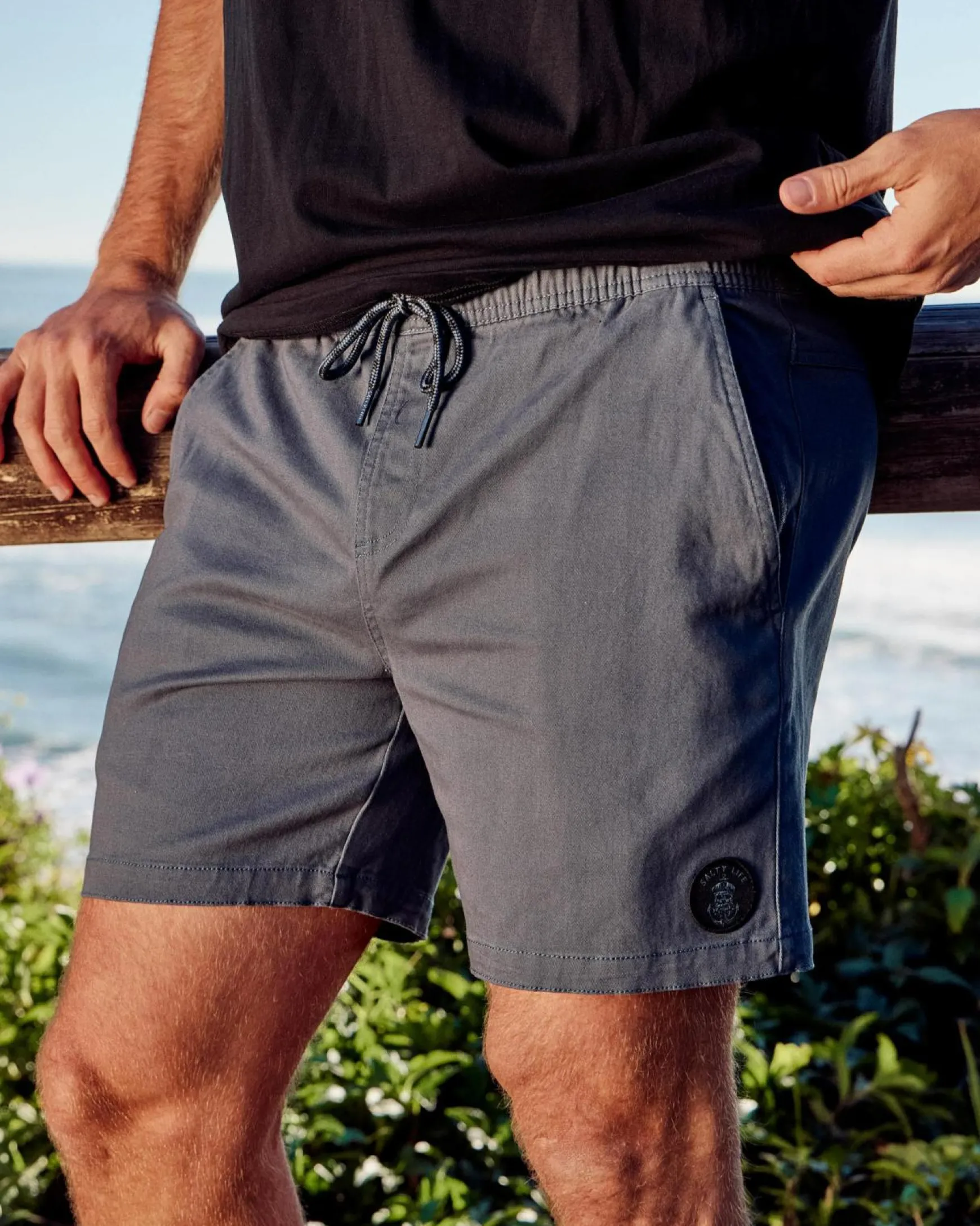 Vision Elastic Waist Shorts