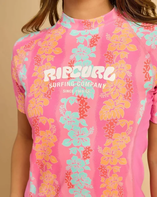 Waikiki Keepsakes Short Sleeve Rash Vest