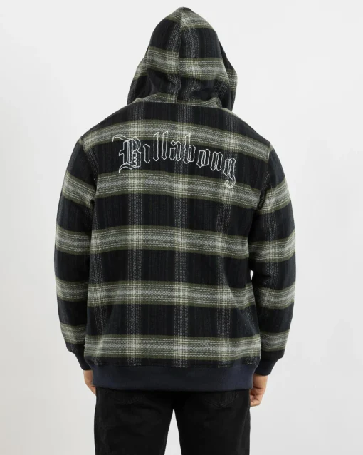 Warped Zip Thru Hooded Jacket