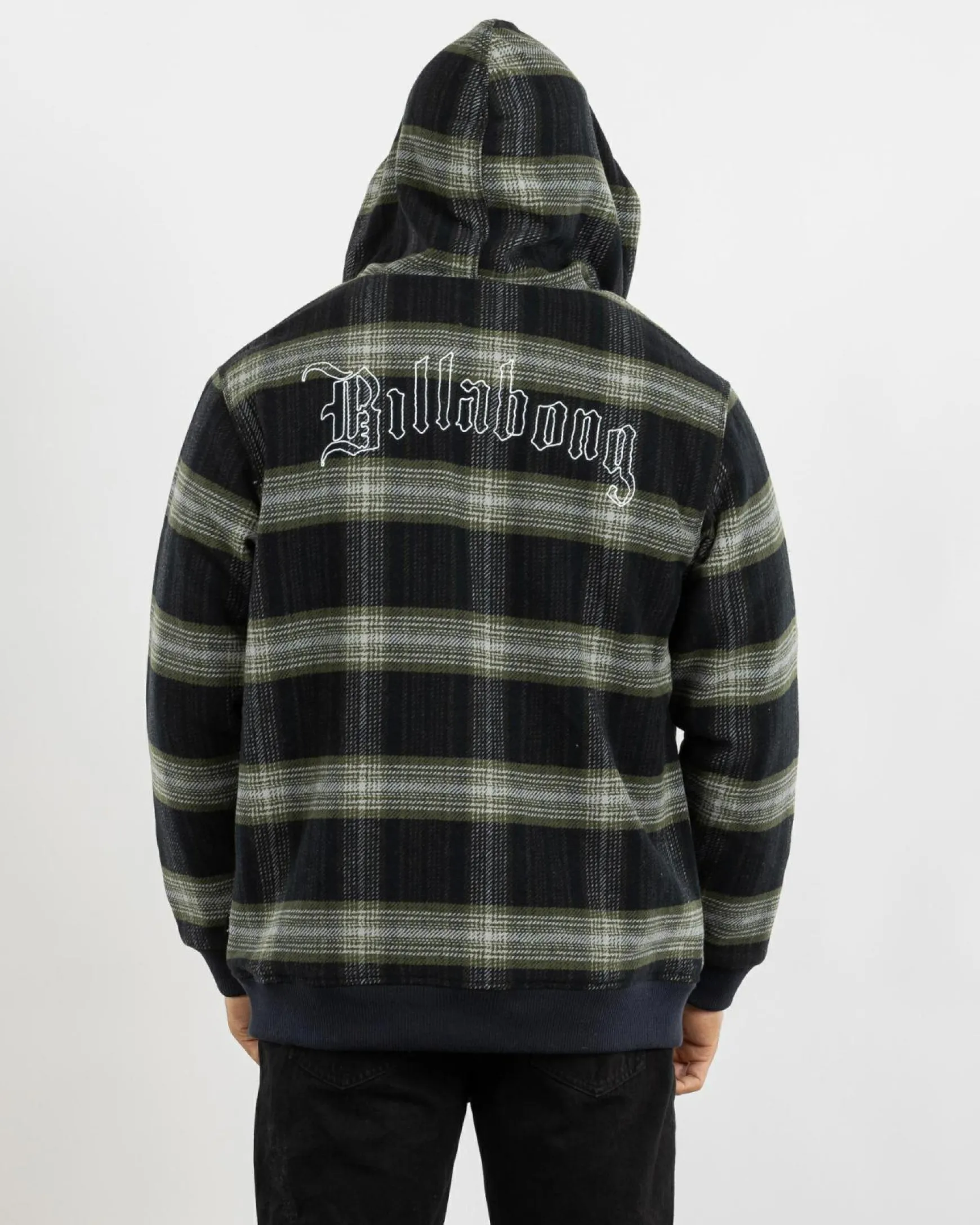 Warped Zip Thru Hooded Jacket