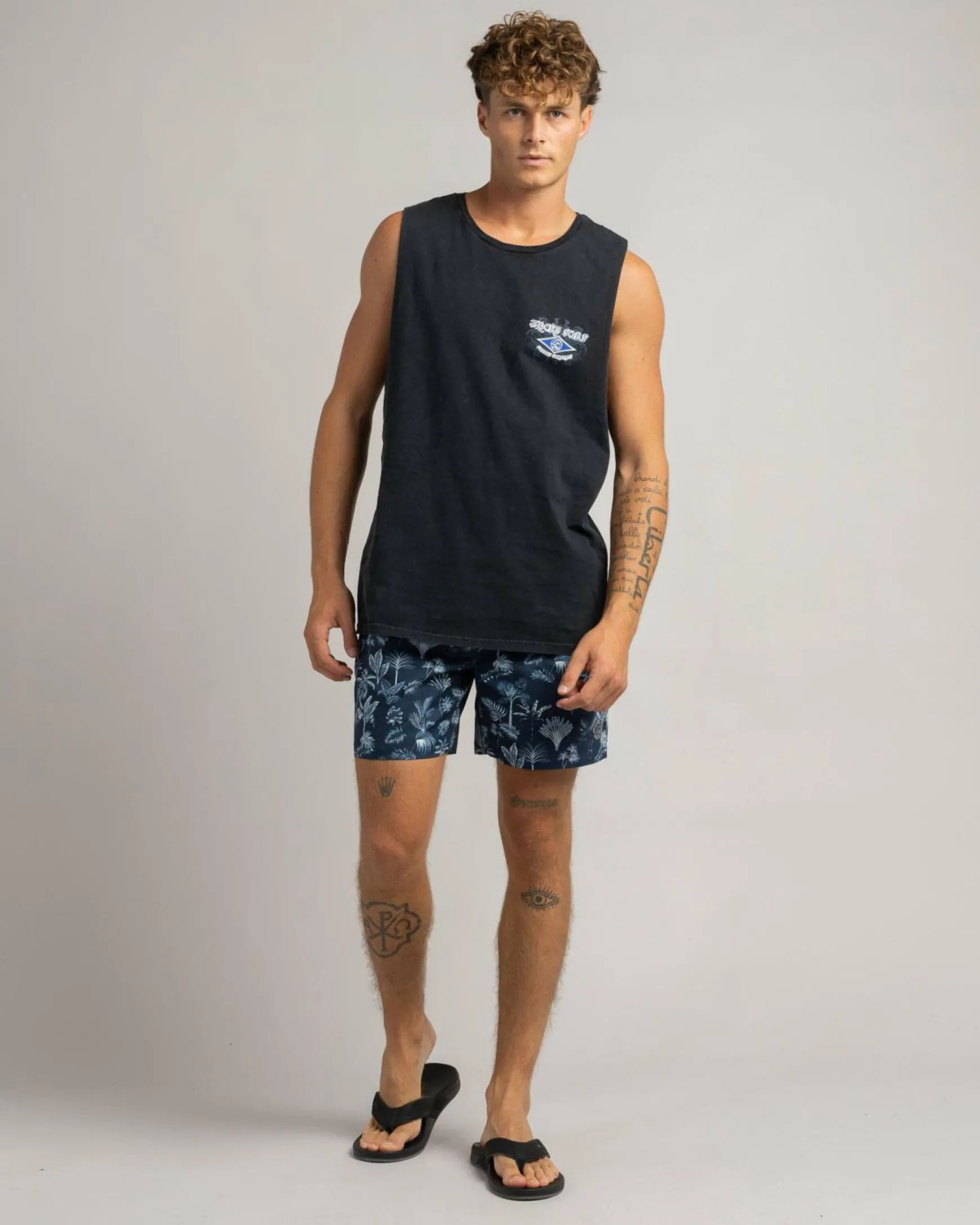 Wasteland Elastic Waist Shorts