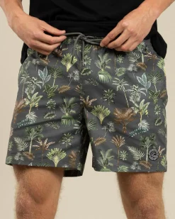 Wasteland Elastic Waist Shorts