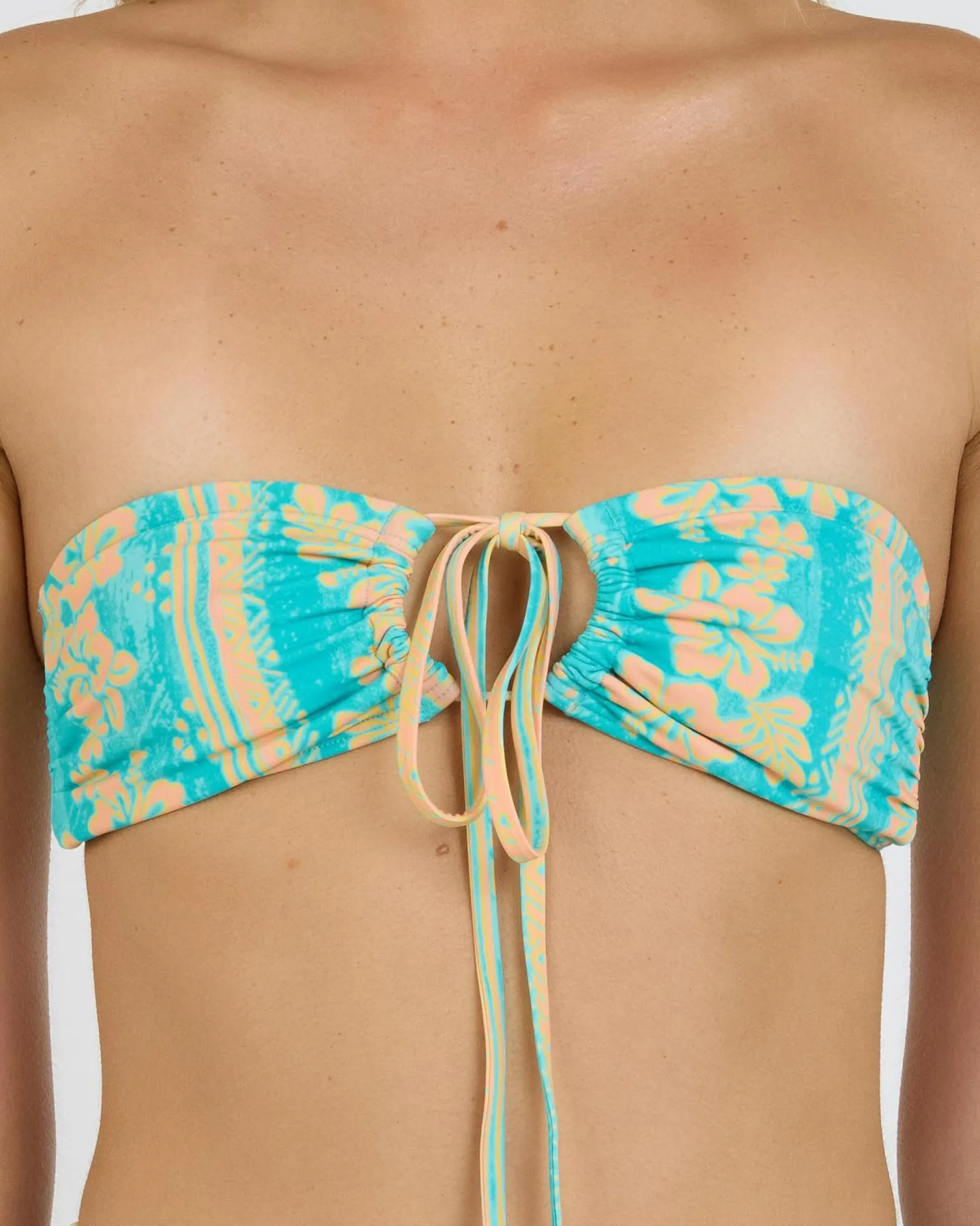 Water Baby Drew Bandeau Bikini Top