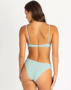 Wave Check Ella Underwire Bikini Top